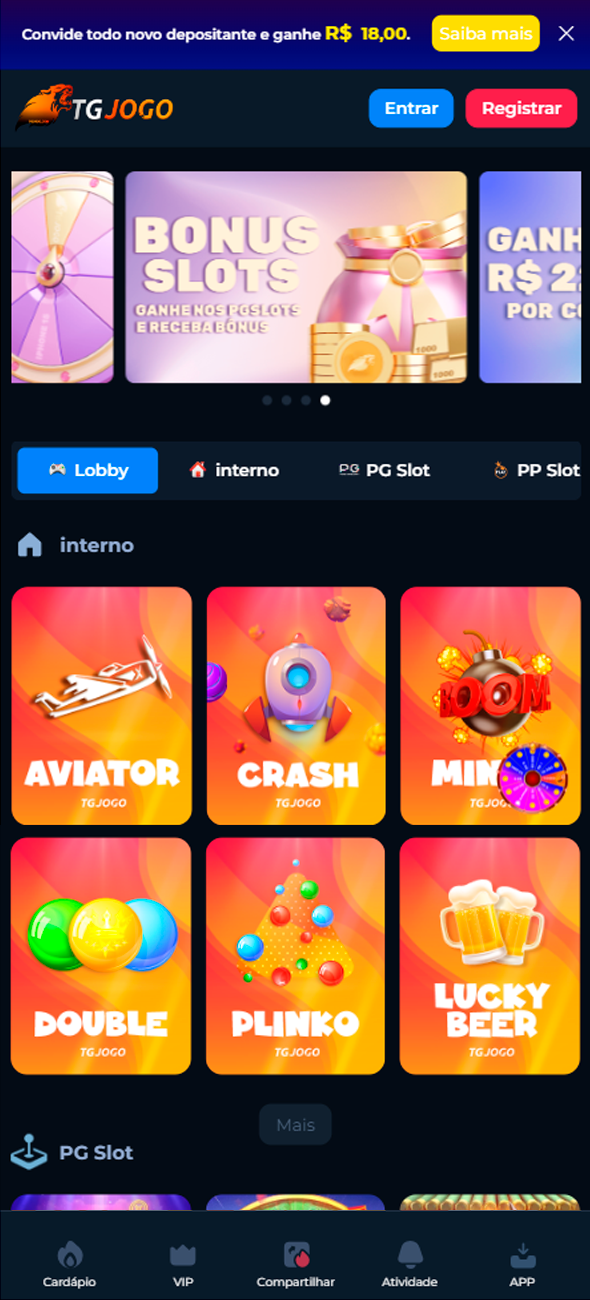 tgjogo tela 20jogo: Slots Online e Jogos de Cassino para Você